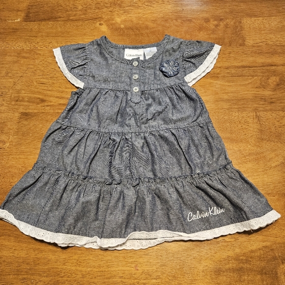 Calvin Klein Other - Calvin Klein baby girl dress 12M